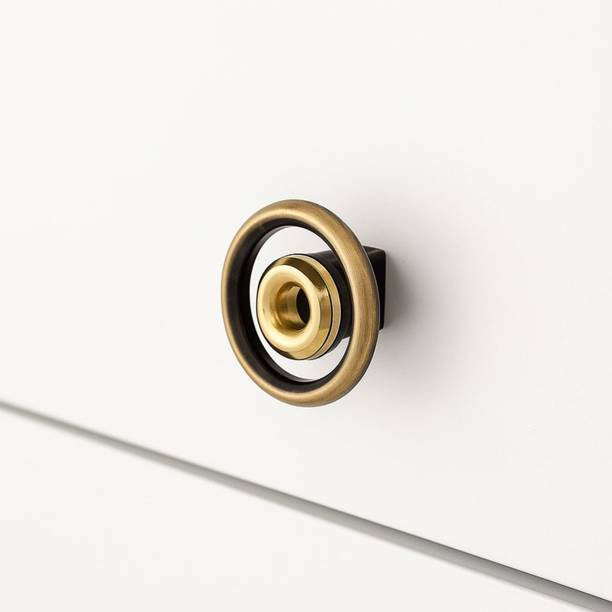 Krishna Priya Knobs for Drawer & Cabinets knobs Set Zinc Cabinet/Drawer Handle