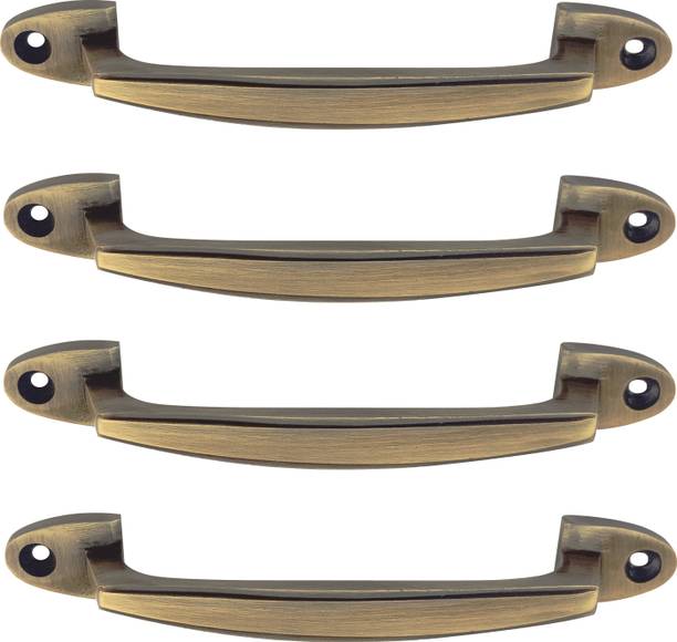 Mix & Match Shop 6 inch Classic Antique Brass Pull, Push bar Cast Iron Cabinet/Drawer Handle