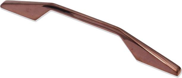 Safex Furniture Handle | Suitable for Kitchen Cupboard, Drawer- Rose Gold, 96mm Zinc Door Handle