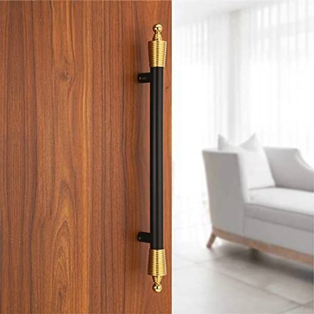 ATOM 19.37 Inches Stainless Steel Pull Handle | Black Gold Finish | Gulf Zinc Door Handle