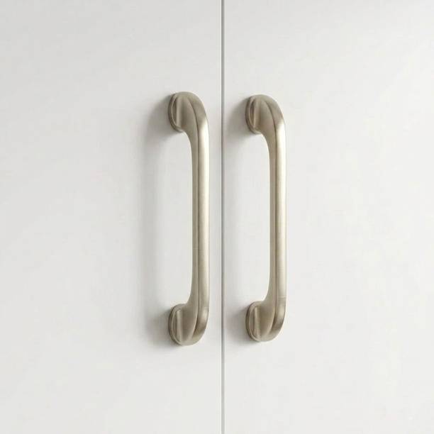 fittingo Durable Cabinet Handle Zinc Pull for Kitchen Cupboard Wardrobe Drawer Furniture Zinc Cabinet/Drawer Handle