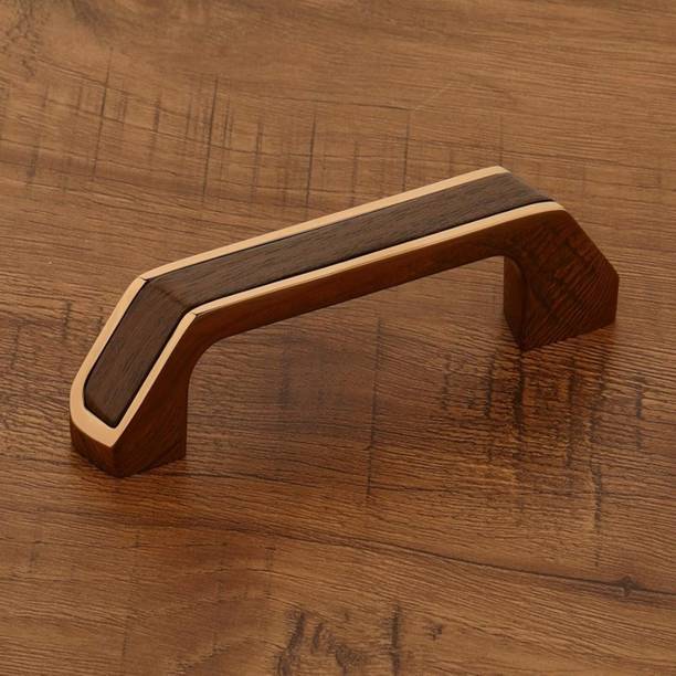 HARMONUS Fancy Zinc Cabinet Drawer Door Handle Rose Gold - Qubic Finish 160 mm (8 Inch) Zinc Cabinet/Drawer Handle