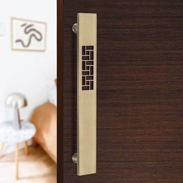 ATOM 12inch Antique DSH pull push Wardrobe, Cupboard Brass Door Handle