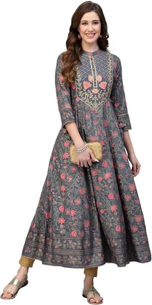 Suved Mart Women Embroidered Anarkali Kurta