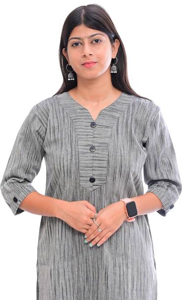 TANISHQ FASHION Women Self Design A-line Kurta