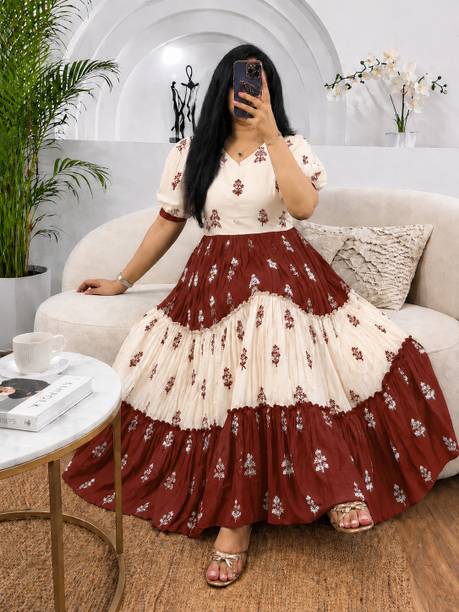Seya Fab Flared/A-line Gown