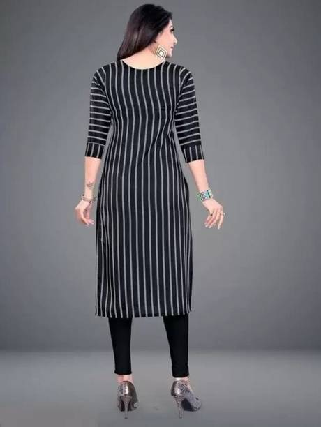 AK Fashion Women Printed Straight Kurta - Image 2
