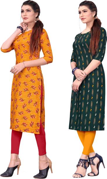 DSK STUDIO Women Floral Print Straight Kurta - Image 4