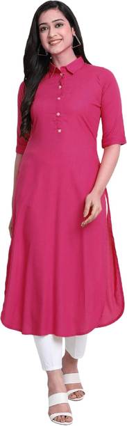 Floral Chanderi Kurti