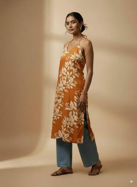 Backless Designer Kurta For Women