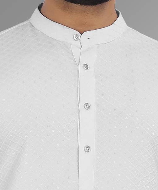 VeBNoR Men Solid Straight Kurta