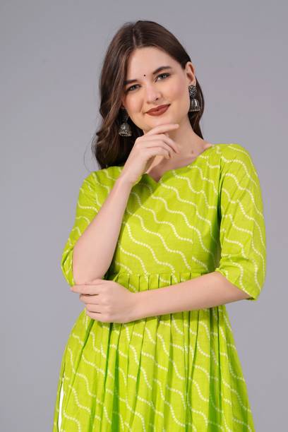 Dress21 Women Printed Ethnic Dress Kurta - Image 6