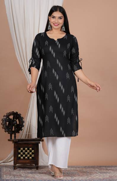 Glowworld Women Self Design Viscose Rayon Straight Kurta
