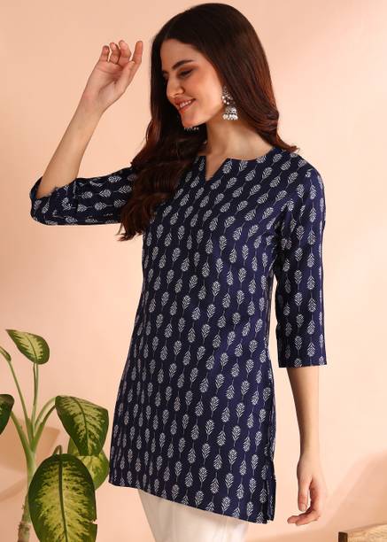 DSK STUDIO Women Floral Print Straight Kurta - Image 3