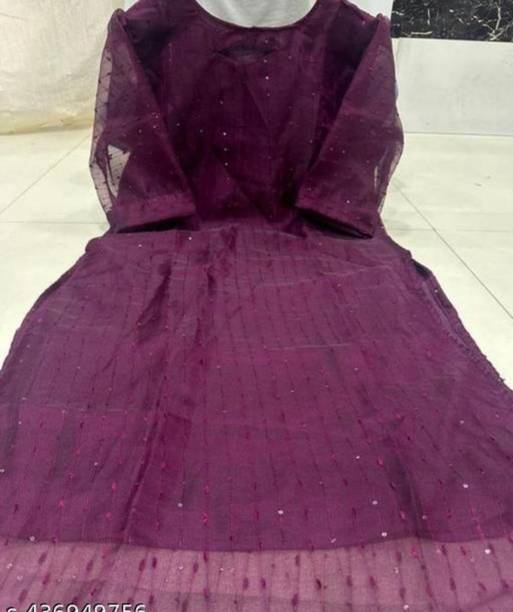ak fashion mall Women Embroidered Ethnic Dress Kurta - Image 3