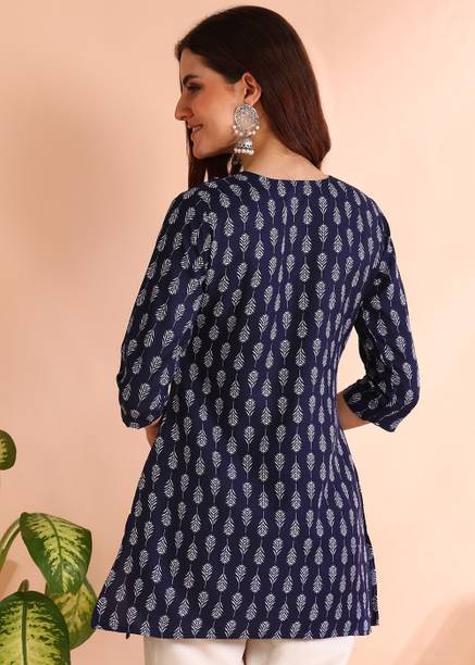 DSK STUDIO Women Floral Print Straight Kurta - Image 2