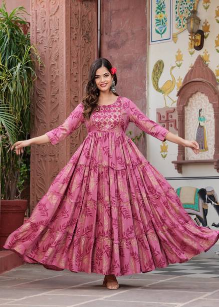 AASHLEY Flared/A-line Gown