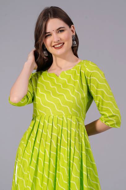 Dress21 Women Printed Ethnic Dress Kurta - Image 5