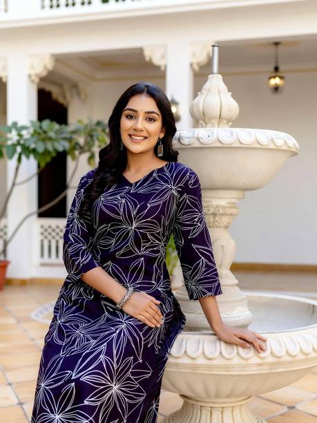 Embroided Chiffon Kurti