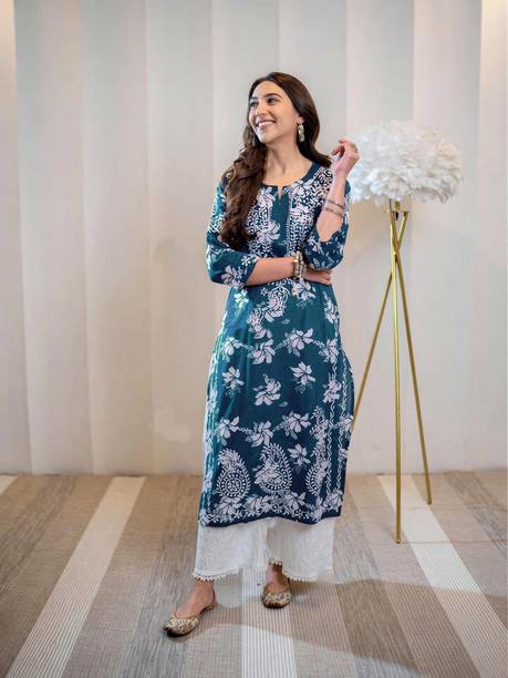 A-Line Chiffon Kurti