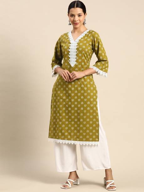 BKApparels Women Printed Straight Kurta - Image 5