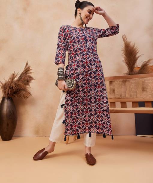Printed Cotton Kurti