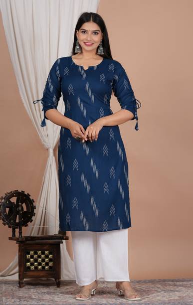 Glowworld Women Self Design Viscose Rayon Straight Kurta