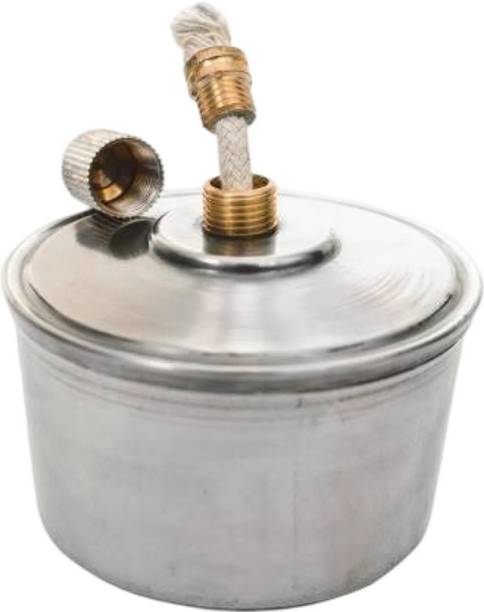 labcare export SPIRIT LAMP | Standard | Stainless Steel | High Gloss Finish | Lab Bunsen Burner Laboratory Bunsen Burner