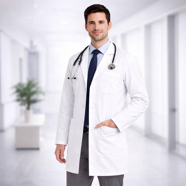 Bhagwati Duli Lab Coat