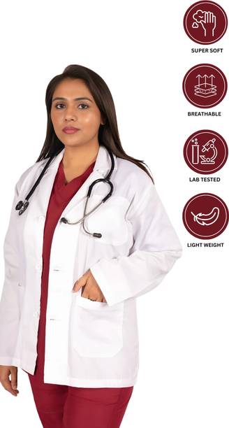Kunti Uniforms Lab Coat