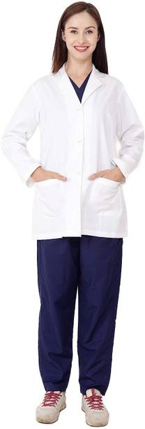 LATHIYA UNIFORM Lab Coat