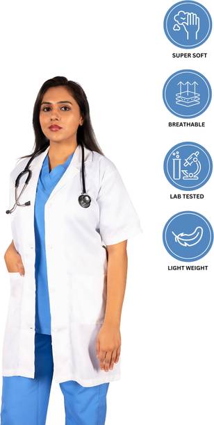 Kunti Uniforms Lab Coat
