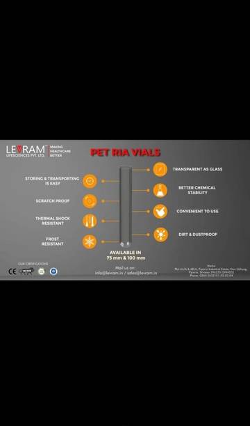 LEVRAM 4 Lab Vial