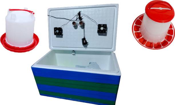 TM&W 100 Egg Capacity Semi Egg Incubator with 1 feeder 1 drinker Laboratory Incubator