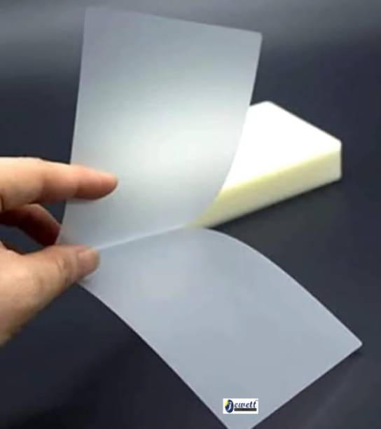 jewett Id Card Size Crystal Clear Quality Lamination Pouch Sheets 70x100mm 125 Micron 1/2 Letter Laminating Sheet