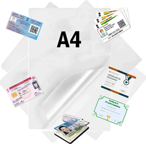 canoff Thermal Lamination Pouch Size 210 mm x 297 mm, 125 Micron A4 Laminating Sheet