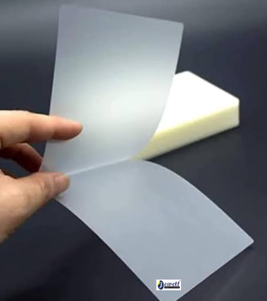 jewett Id Card Size Crystal Clear Quality Lamination Pouch Sheets 70x100mm 125 Micron 1/2 Letter Laminating Sheet