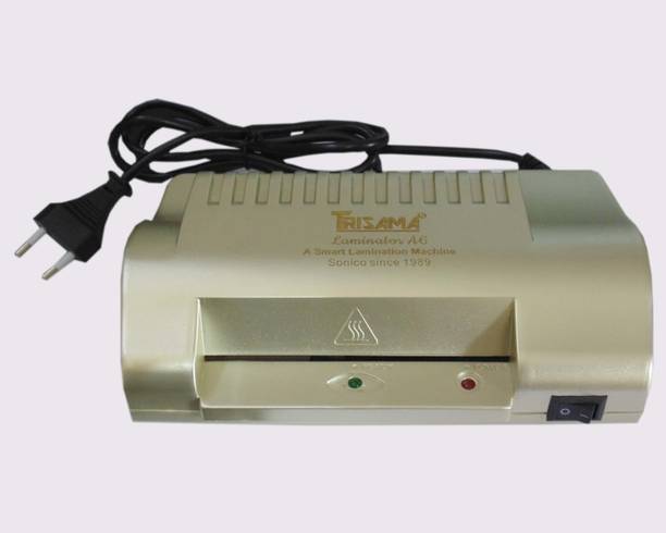 TRISAMA A6 ( Aadhar card/ ID Card Size ) Small Size Machine . 4 inch Lamination Machine