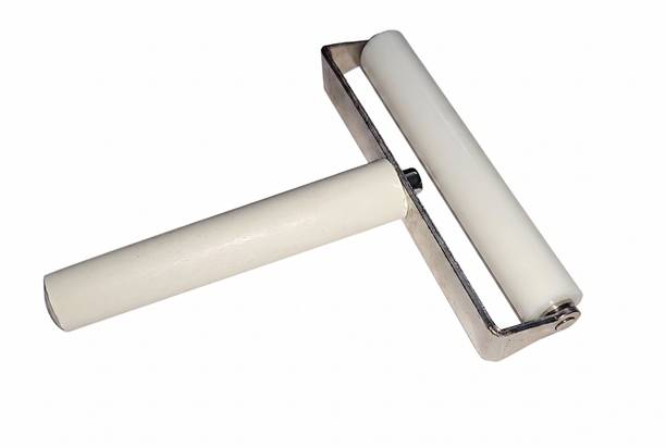 Wizzo Silicone Rubber Roller Applicator for Mobile Phone, Laptop, Multipurpose Screen Guard Lamination Roller Applicator (10cm) 4 inch Lamination Machine