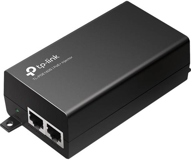 TP-Link TL-POE160S, Gigabit PoE+ Injector, Plug & Play Lan Adapter