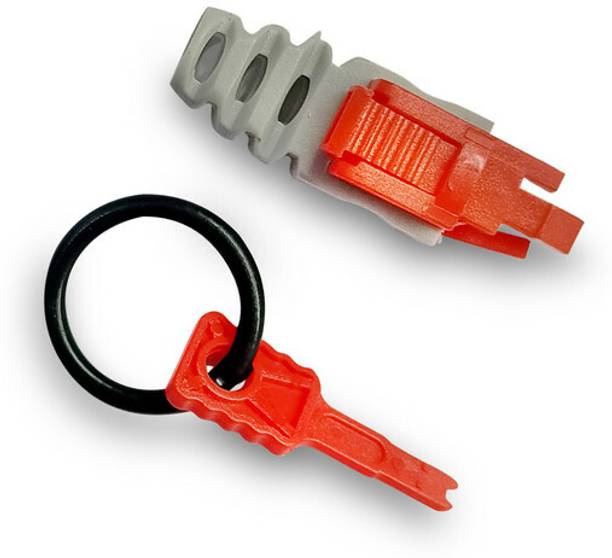 MX RJ-45 LOCKABLE BOOT SUITABLE FOR ,CAT5e , CAT6 ,CAT6a,Cat7 Network Cable Lan Adapter