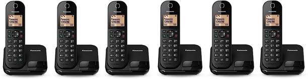 Panasonic wireless intercom 6 lines with caller id & speaker Cordless Landline Phone