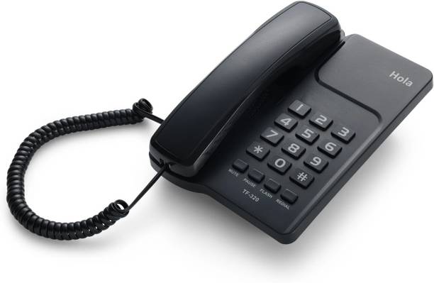 HOLA TF_320 Corded & Cordless Landline Phone with Answering Machine