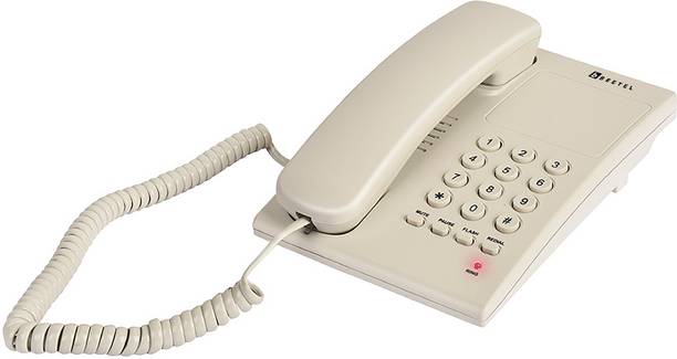Beetel G10 Newly Launched, Corded Landline, Ringer LED Indication, Desk&Wall Mountable, Corded Landline Phone