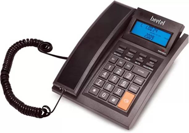 Beetel M64 Corded Landline Phone with Answering Machine