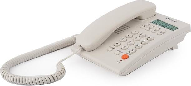 Beetel Newly Launched G30,TEC Certified,Caller ID LCD Display RingerLED,DTMF Compatible Corded Landline Phone