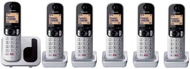 Panasonic Wireless Intercom 6 Line with Speaker Phone & Caller ID Cordless Landline Phone