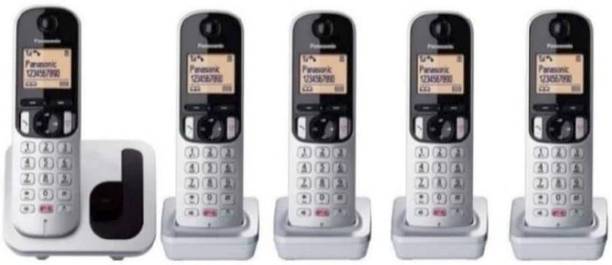 Panasonic WIRELESS INTERCOM 5 EXTENSIONS WITH CALLER ID & SPEAKERS Cordless Landline Phone