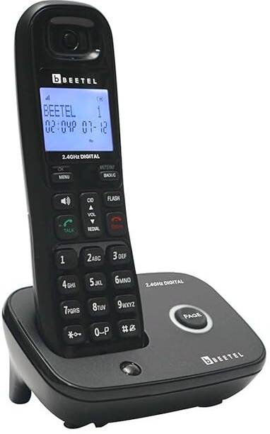 Beetel BeetelX92 2.4Ghz Cordless Cordless Landline Phone with Answering Machine