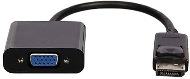 ULTRABYTES  TV-out Cable DisplayPort (DP) to VGA Adapter, Gold-Plated Display Port to VGA Adapter